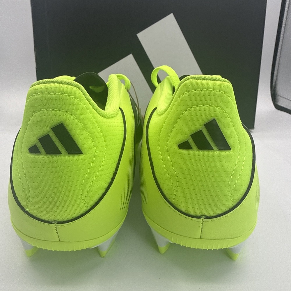 Adidas Copa Pure III Club Soccer FG/MG Cleats Black Solar Yellow JR2896 Men's 10 - Picture 4 of 7